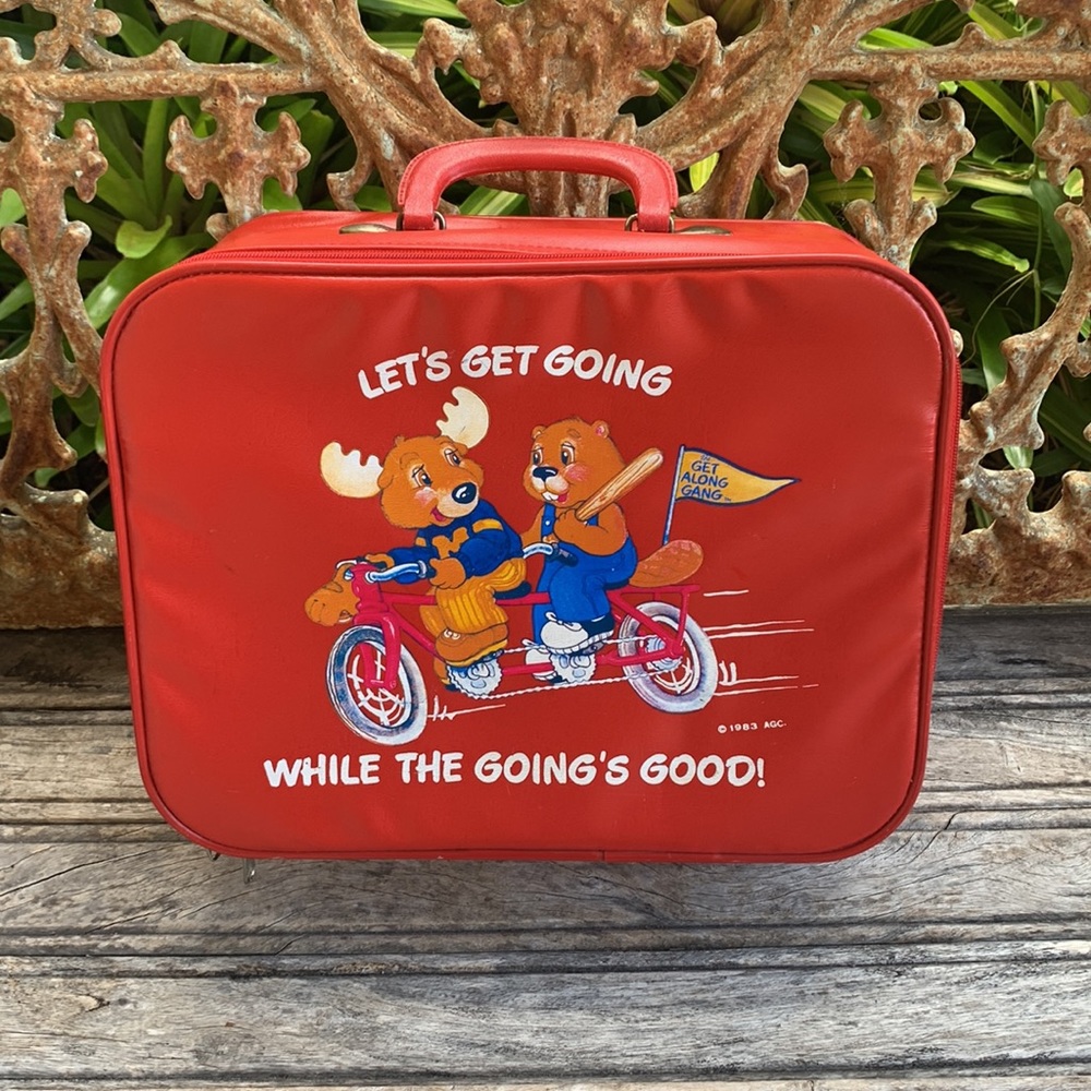 Vintage Kids Suitcase - Picture 13 of 16